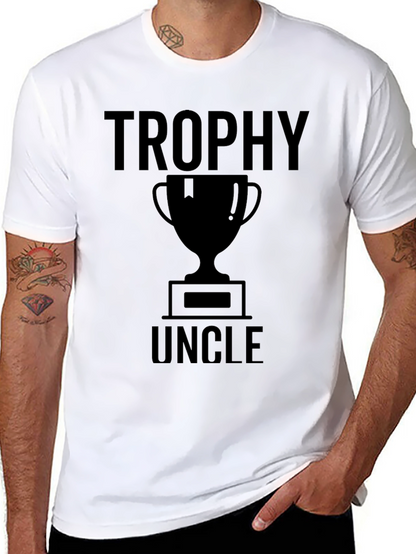 Trophy Uncle Graphic Tee - Funny Unisex T-Shirt