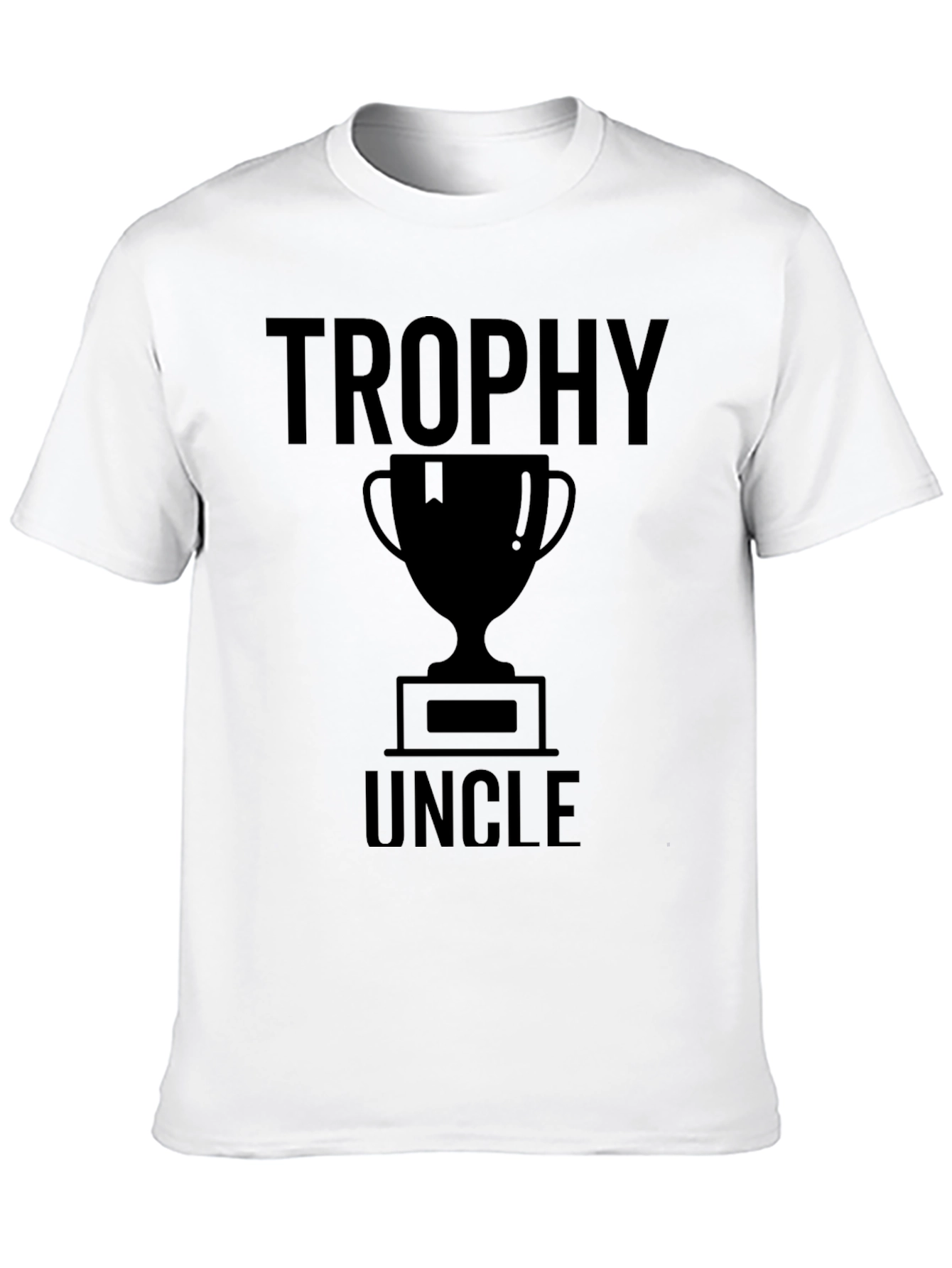 Trophy Uncle Graphic Tee - Funny Unisex T-Shirt
