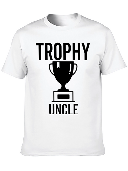 Trophy Uncle Graphic Tee - Funny Unisex T-Shirt