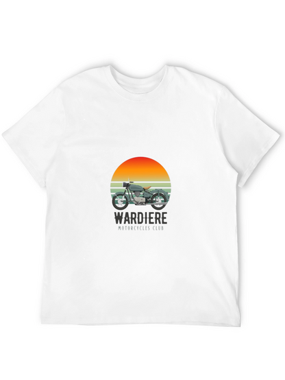Wardiere Motorcycle Club Graphic Tee - Black
