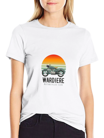 Wardiere Motorcycle Club Graphic Tee - Black