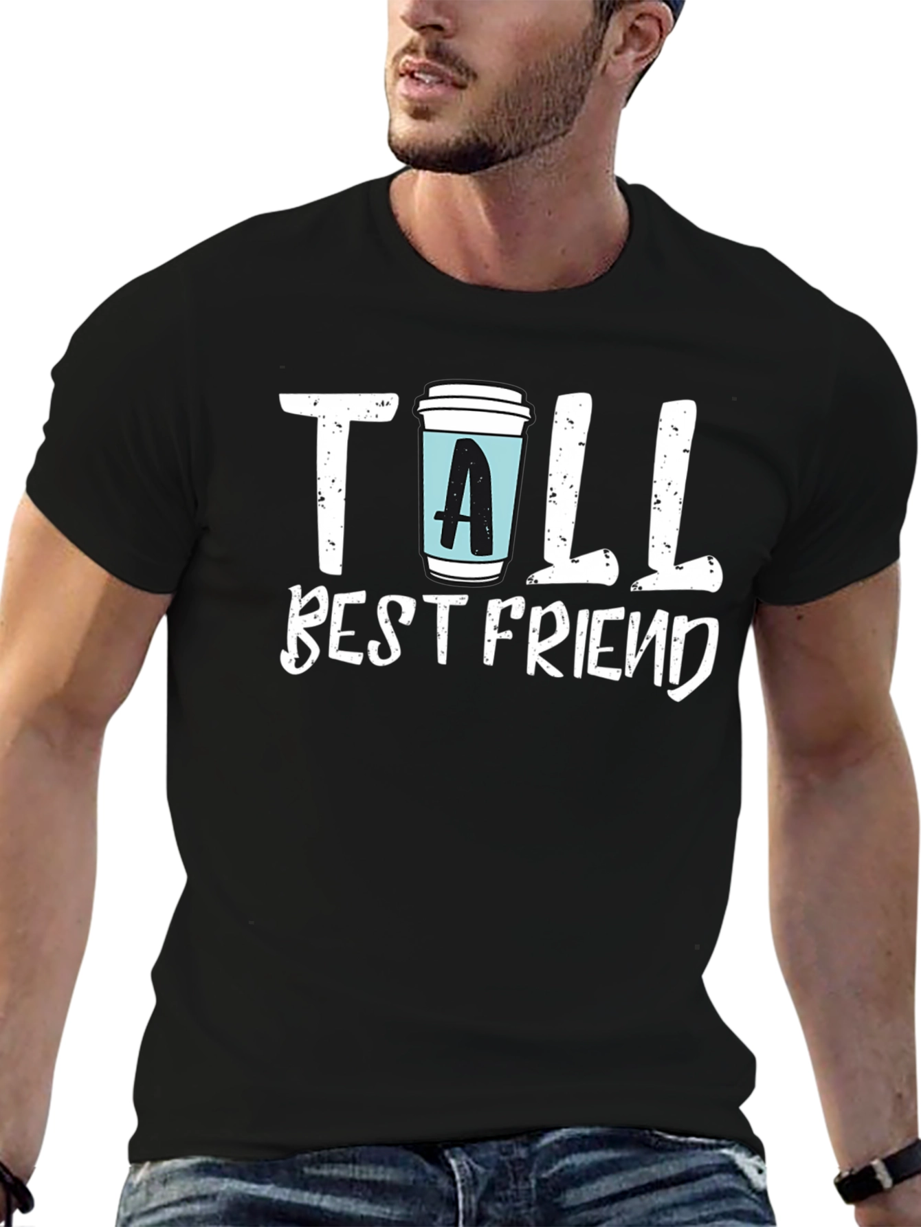 Tall Best Friend Graphic T-Shirt