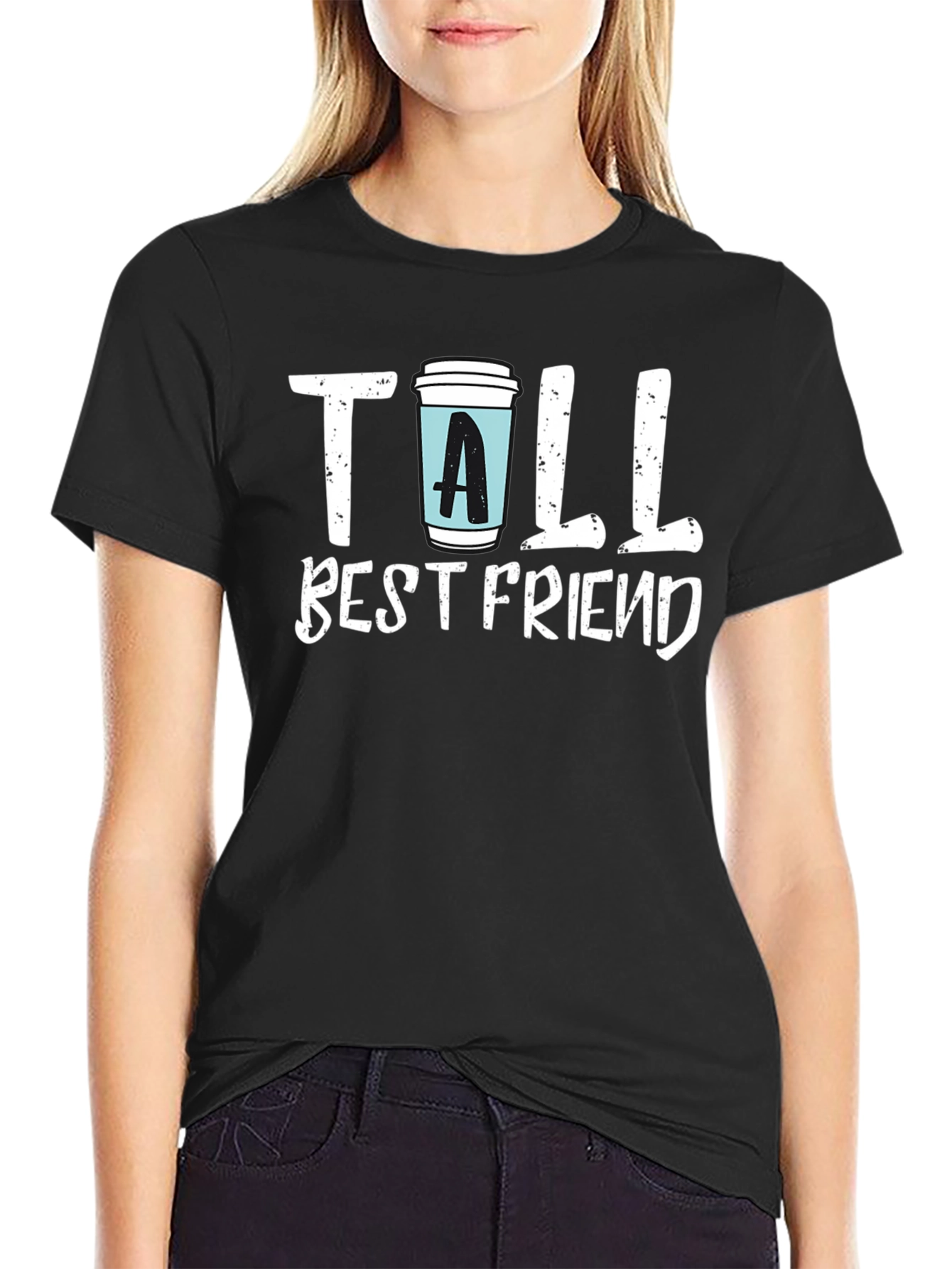 Tall Best Friend Graphic T-Shirt