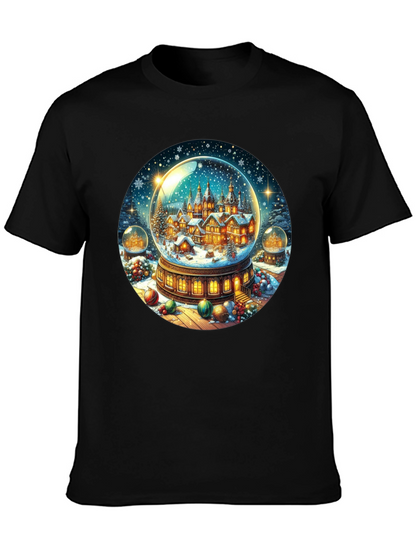 Winter Village Snow Globe Graphic Tee