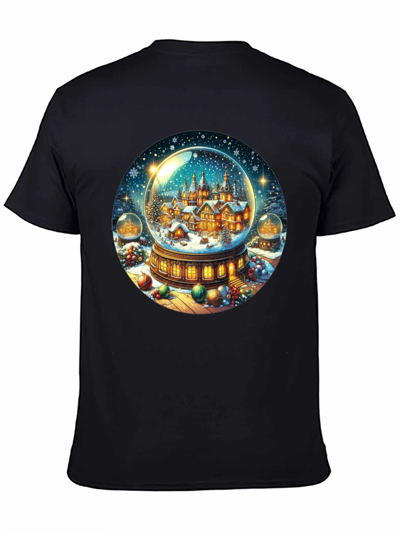 Winter Village Snow Globe Graphic Tee