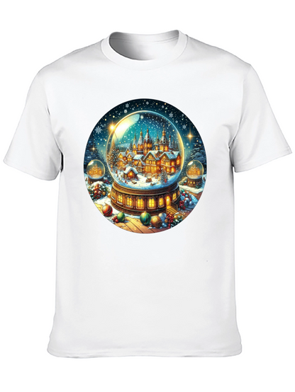 Winter Village Snow Globe Graphic Tee