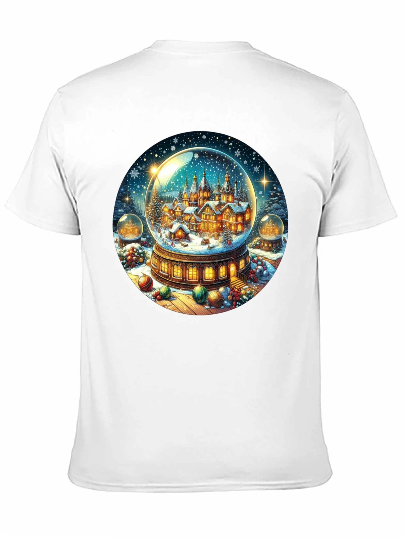 Winter Village Snow Globe Graphic Tee