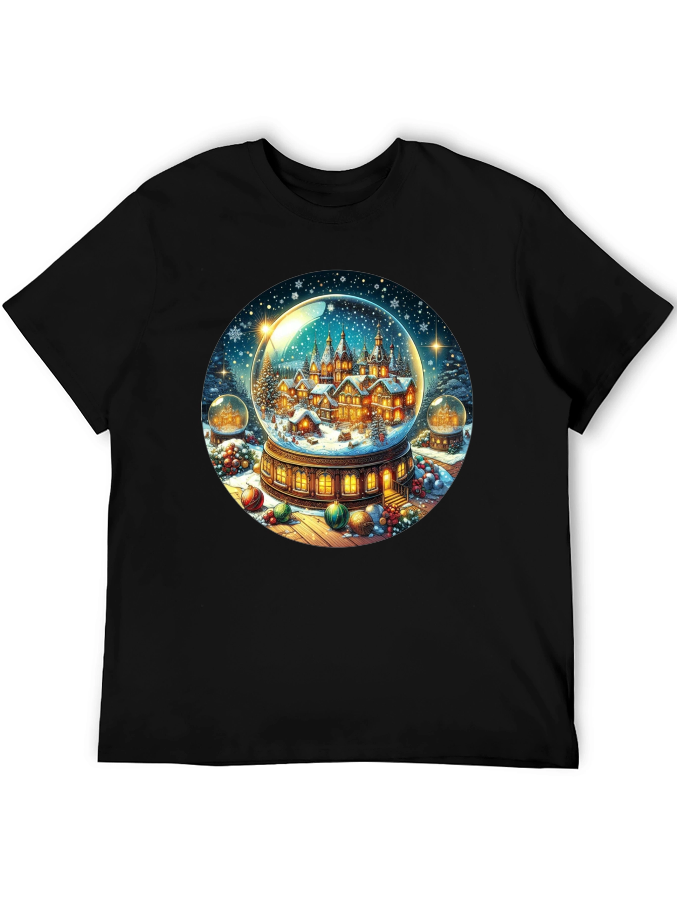 Winter Village Snow Globe Graphic Tee