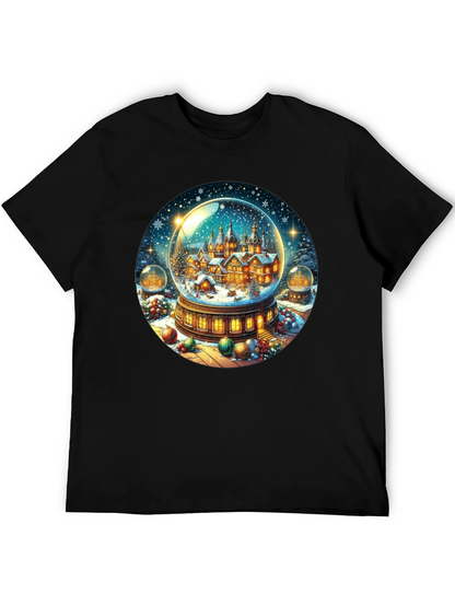 Winter Village Snow Globe Graphic Tee