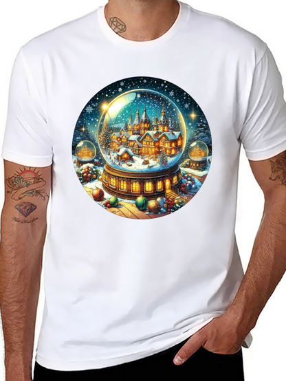 Winter Village Snow Globe Graphic Tee