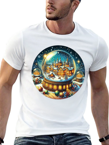 Winter Village Snow Globe Graphic Tee