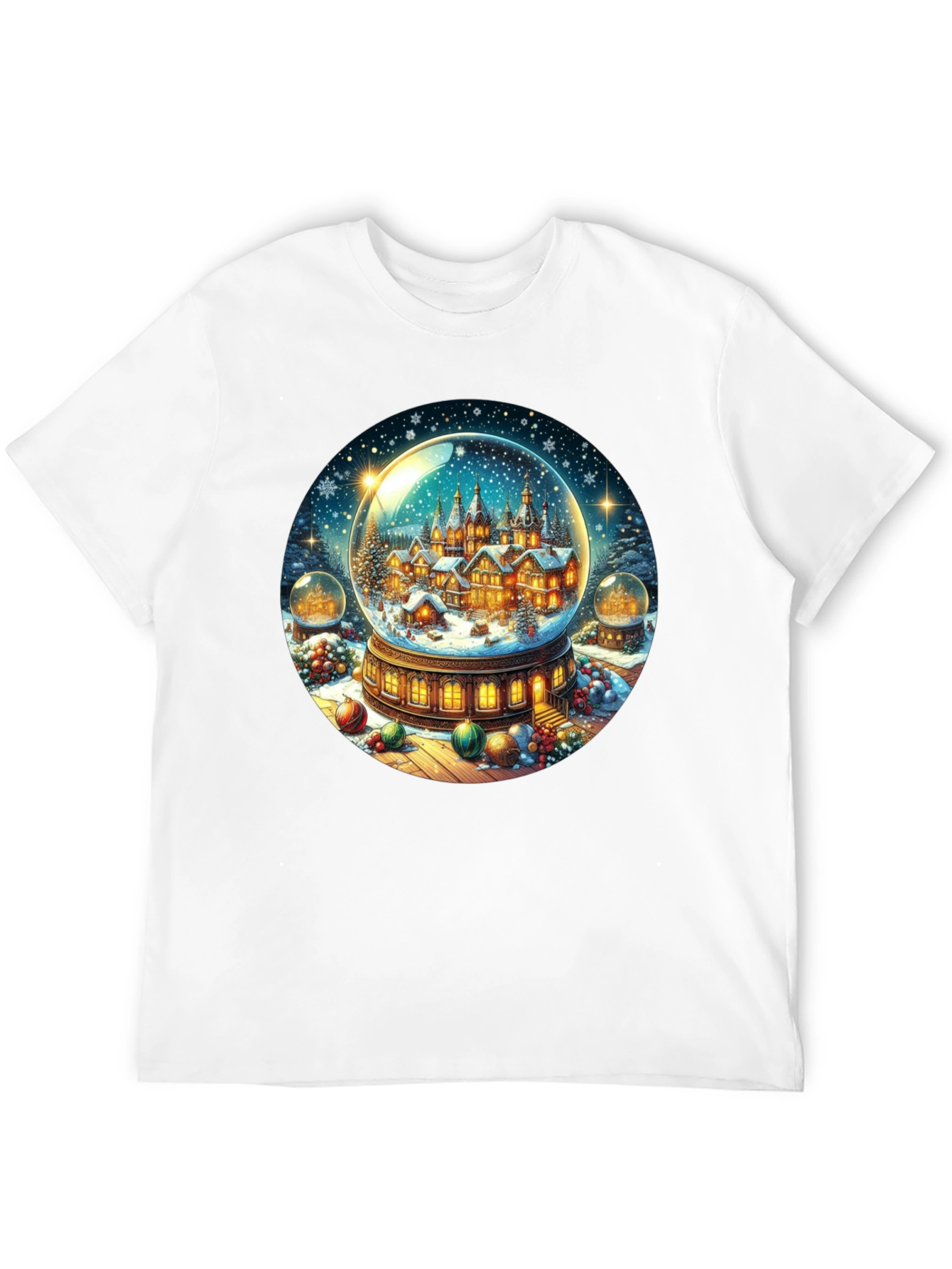 Winter Village Snow Globe Graphic Tee