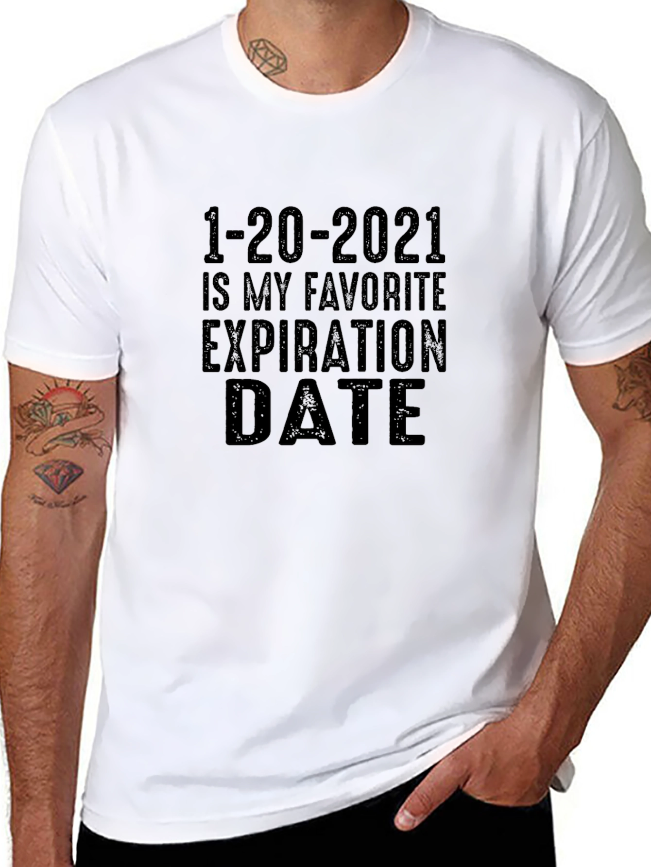 1-20-2021 Expiration Date Graphic Tee