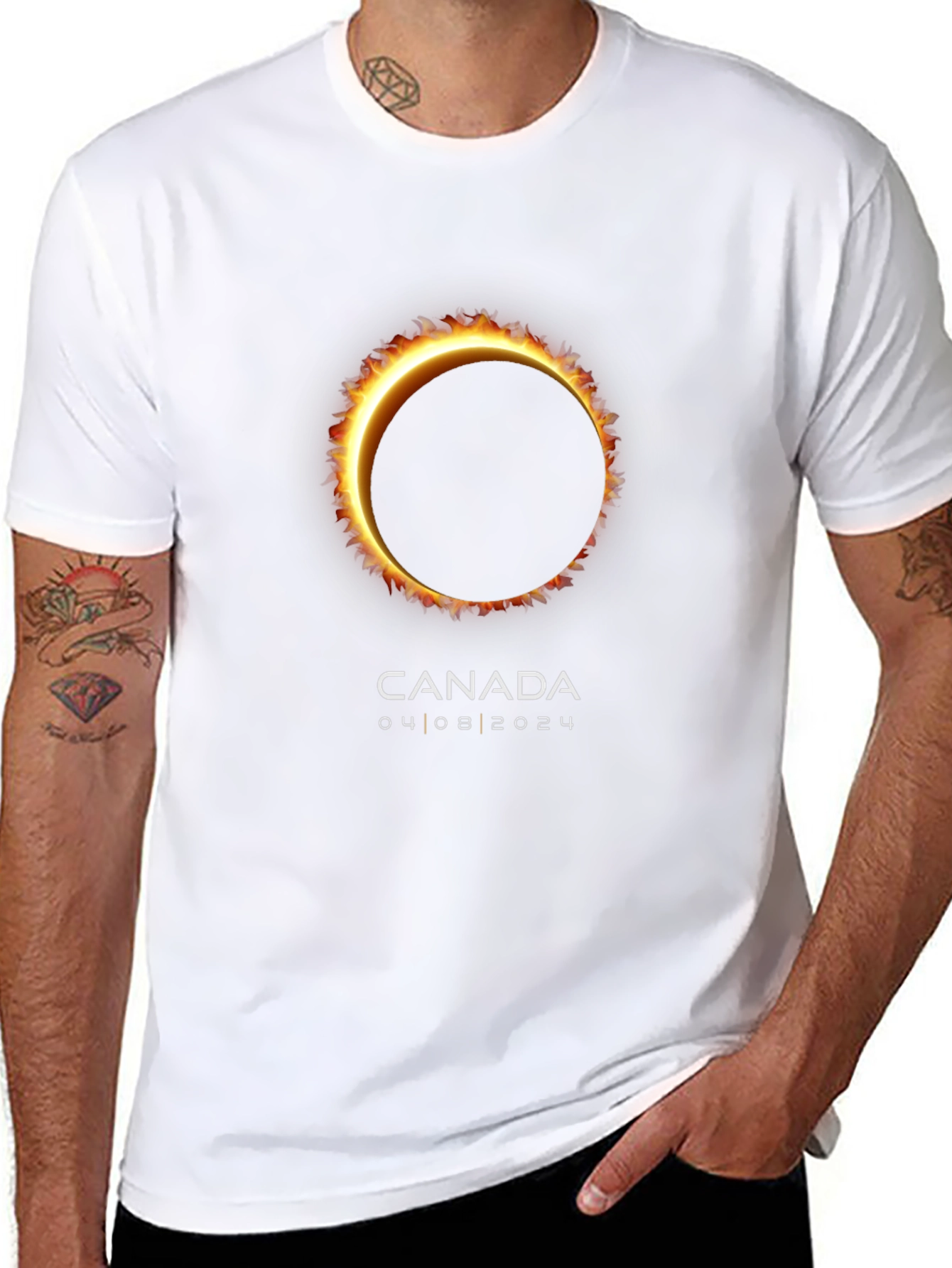 Canada Solar Eclipse 2024 T-Shirt