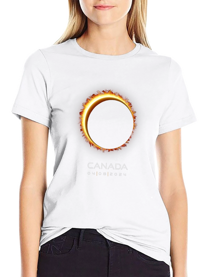 Canada Solar Eclipse 2024 T-Shirt