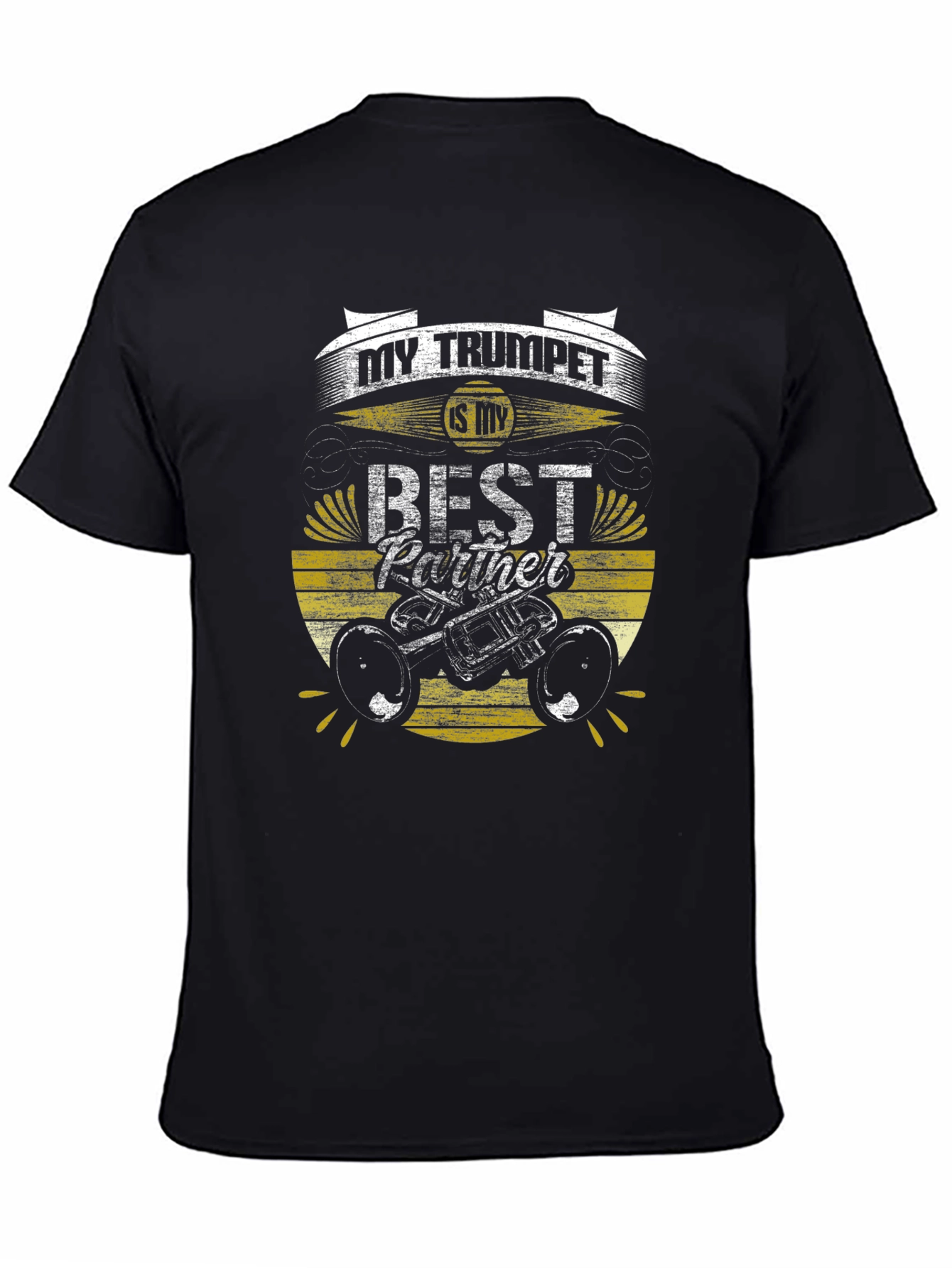 Trumpet Best Partner Graphic Tee - Musician Gift