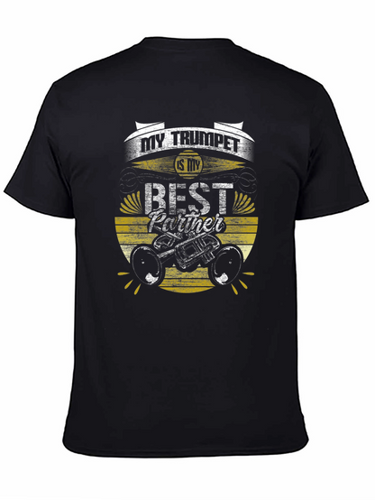 Trumpet Best Partner Graphic Tee - Musician Gift