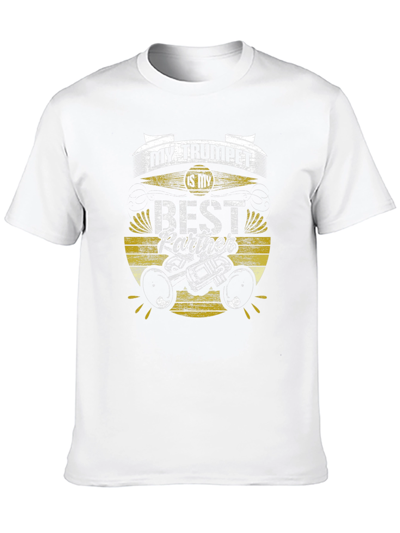 Trumpet Best Partner Graphic Tee - Musician Gift