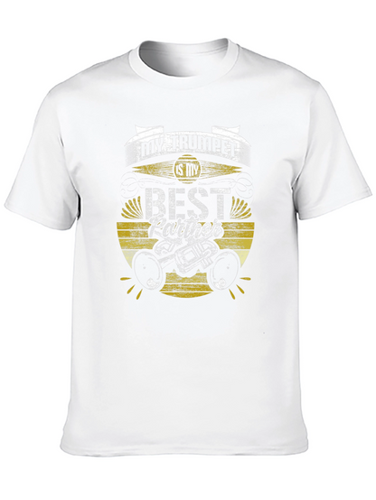 Trumpet Best Partner Graphic Tee - Musician Gift