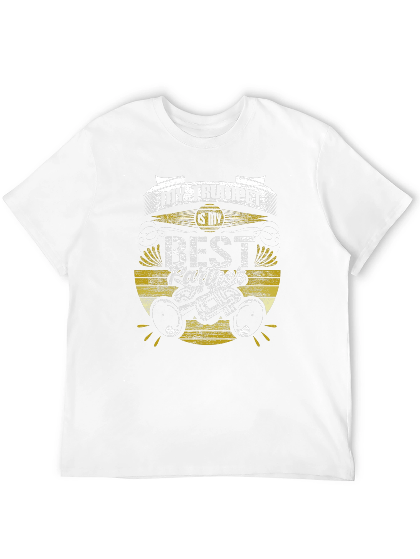 Trumpet Best Partner Graphic Tee - Musician Gift