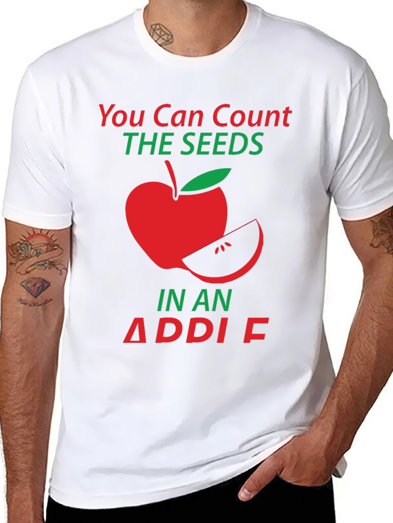 Apple Seeds Graphic Tee