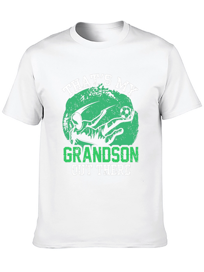 Thats My Grandson Soccer Graphic T-Shirt