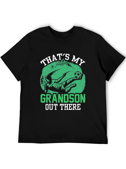 Thats My Grandson Soccer Graphic T-Shirt