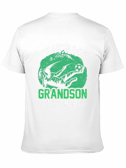 Thats My Grandson Soccer Graphic T-Shirt