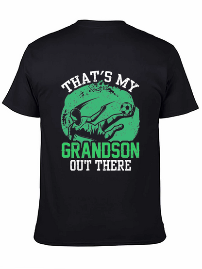 Thats My Grandson Soccer Graphic T-Shirt