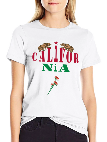 California State T-Shirt - Bear & Poppy Design