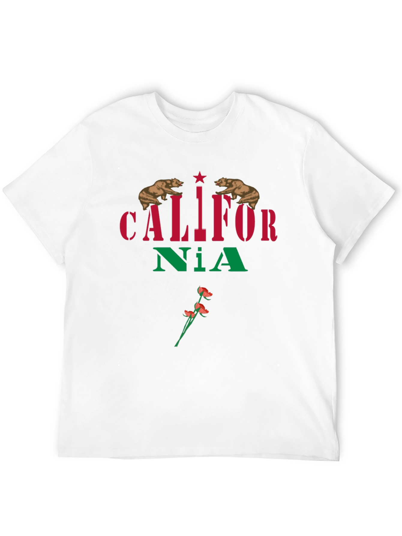 California State T-Shirt - Bear & Poppy Design