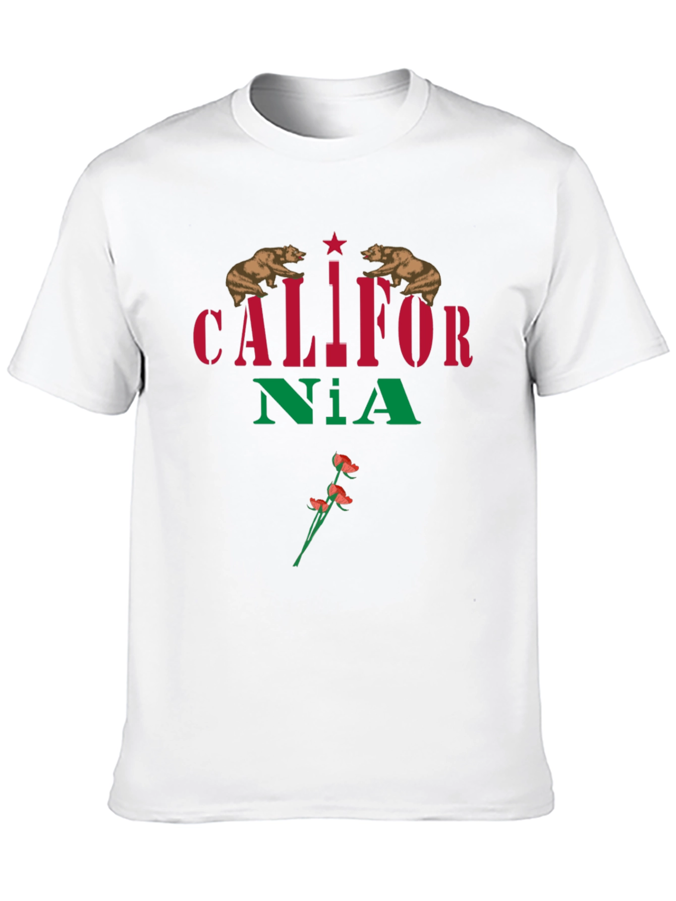 California State T-Shirt - Bear & Poppy Design