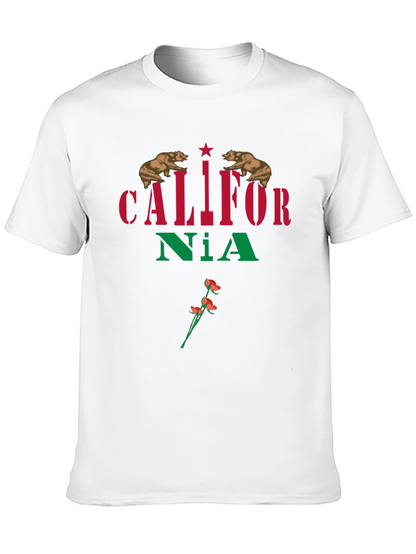 California State T-Shirt - Bear & Poppy Design