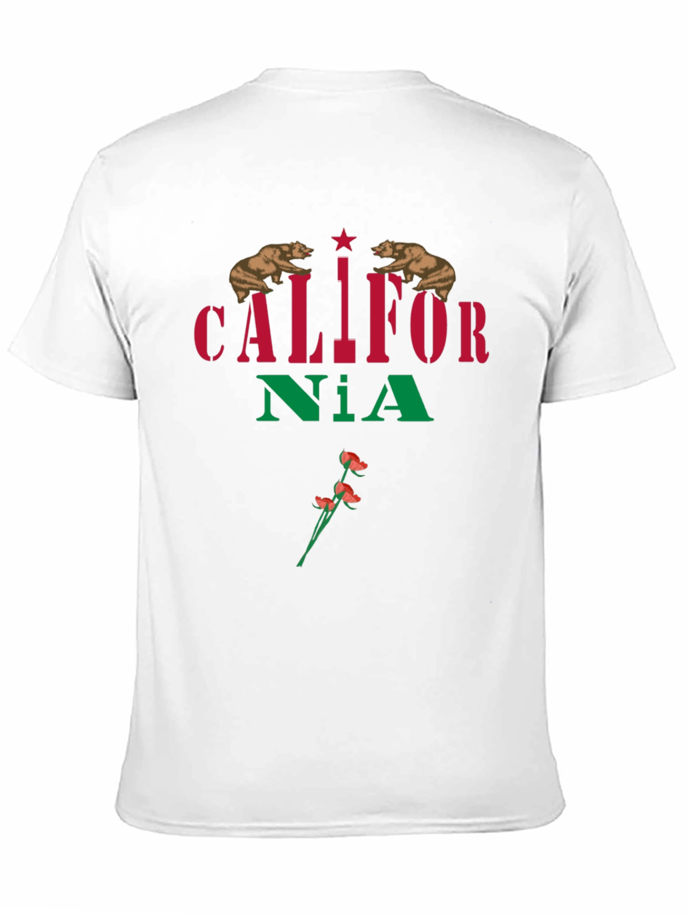 California State T-Shirt - Bear & Poppy Design