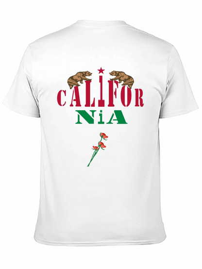 California State T-Shirt - Bear & Poppy Design