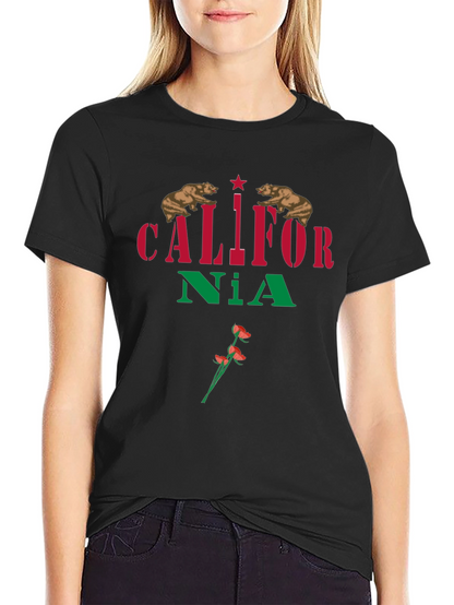 California State T-Shirt - Bear & Poppy Design