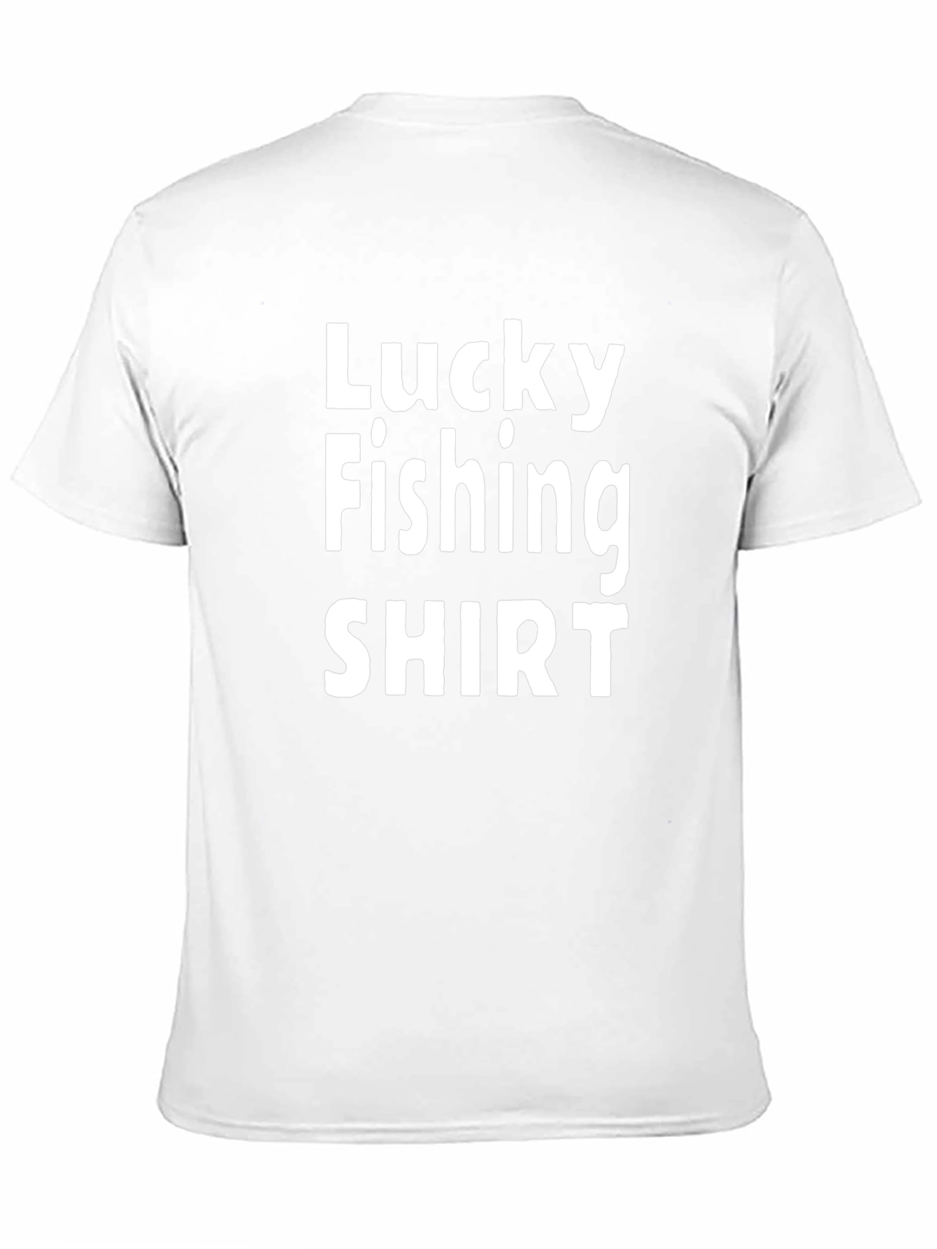 Lucky Fishing Shirt - Mens Black Tee