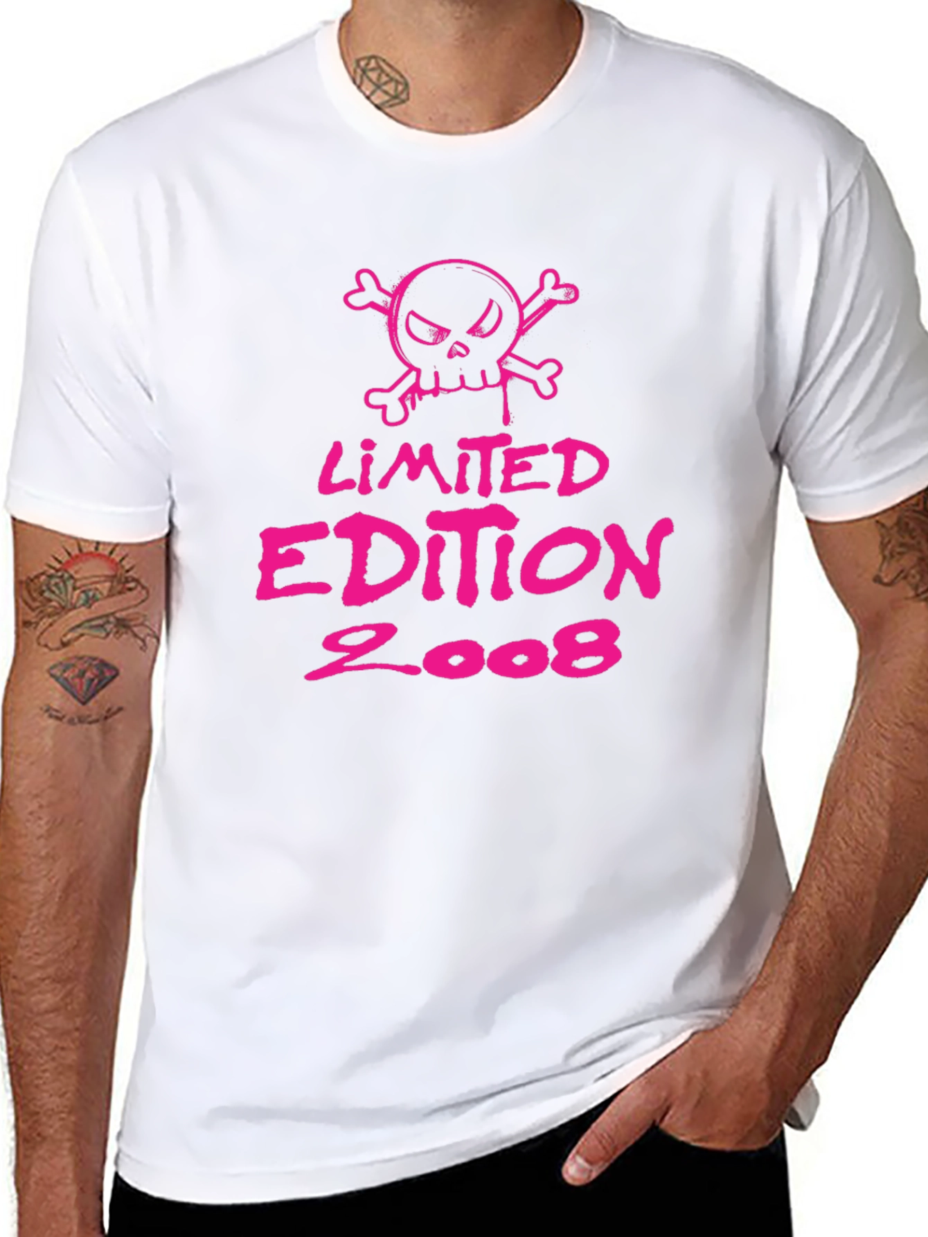 Limited Edition 2008 Skull Graphic T-Shirt
