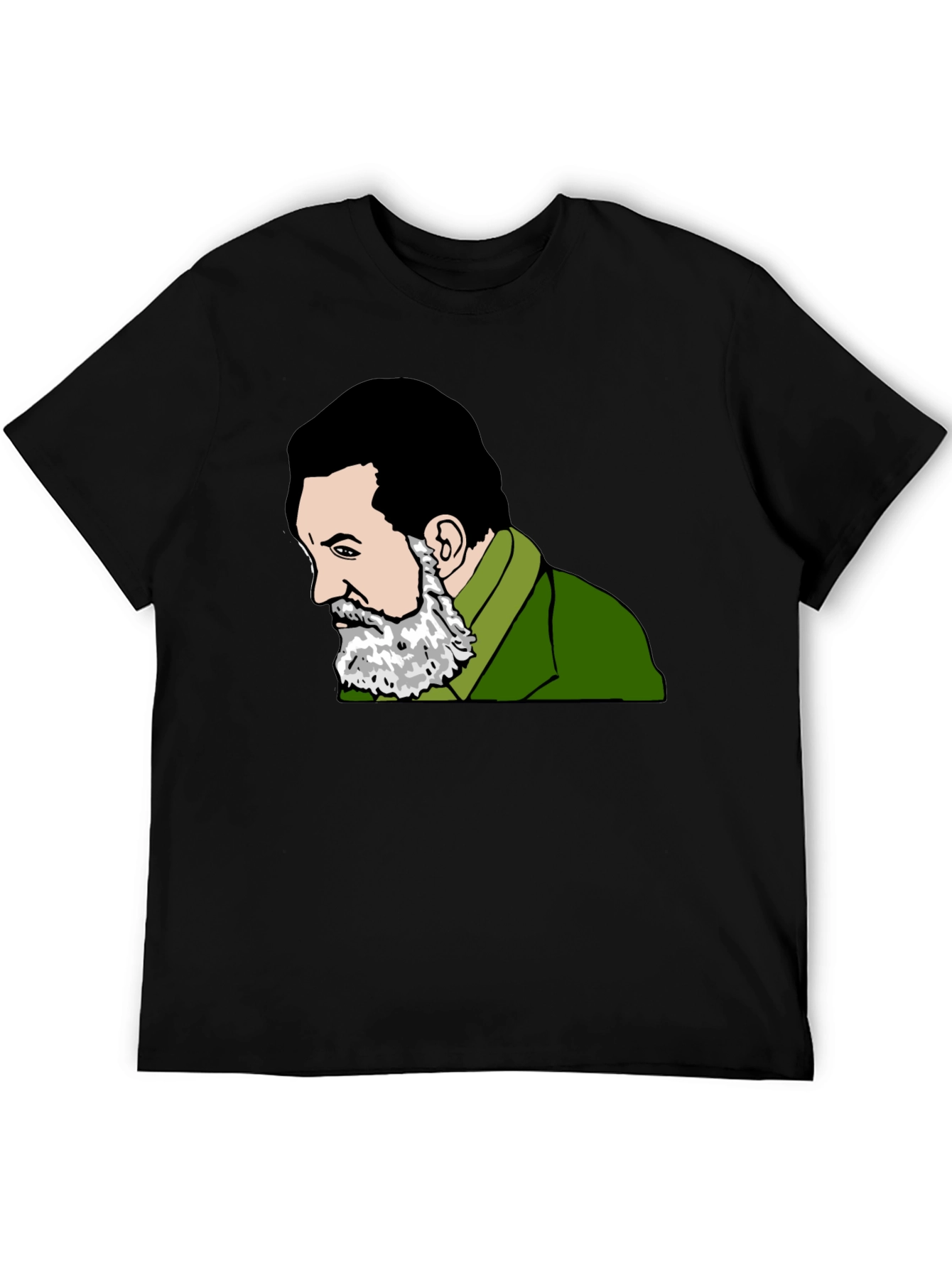Theodor Herzl T-Shirt - Black Cotton Tee