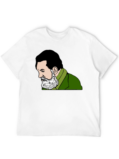 Theodor Herzl T-Shirt - Black Cotton Tee