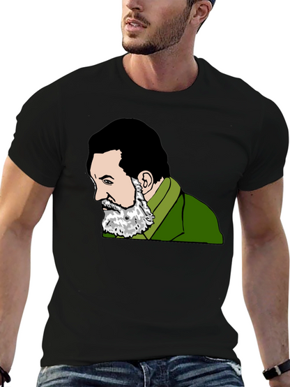 Theodor Herzl T-Shirt - Black Cotton Tee