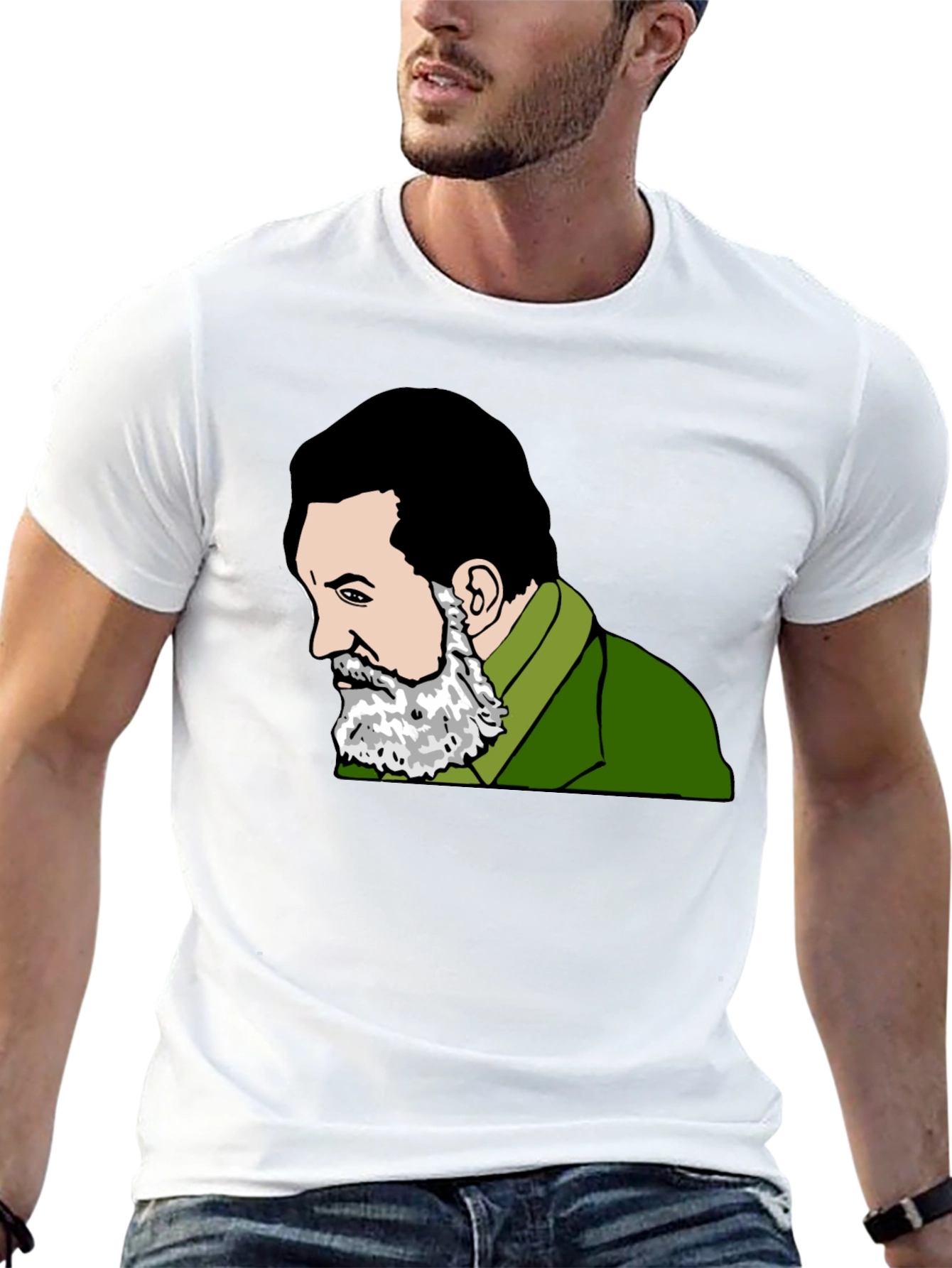 Theodor Herzl T-Shirt - Black Cotton Tee