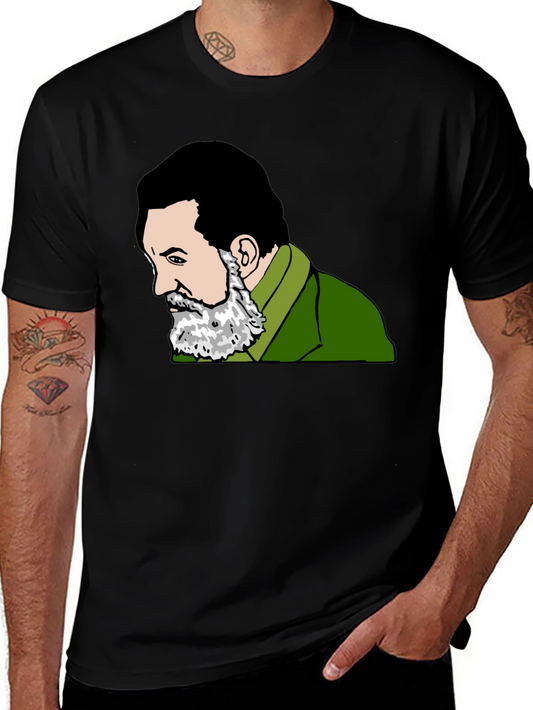 Theodor Herzl T-Shirt - Black Cotton Tee