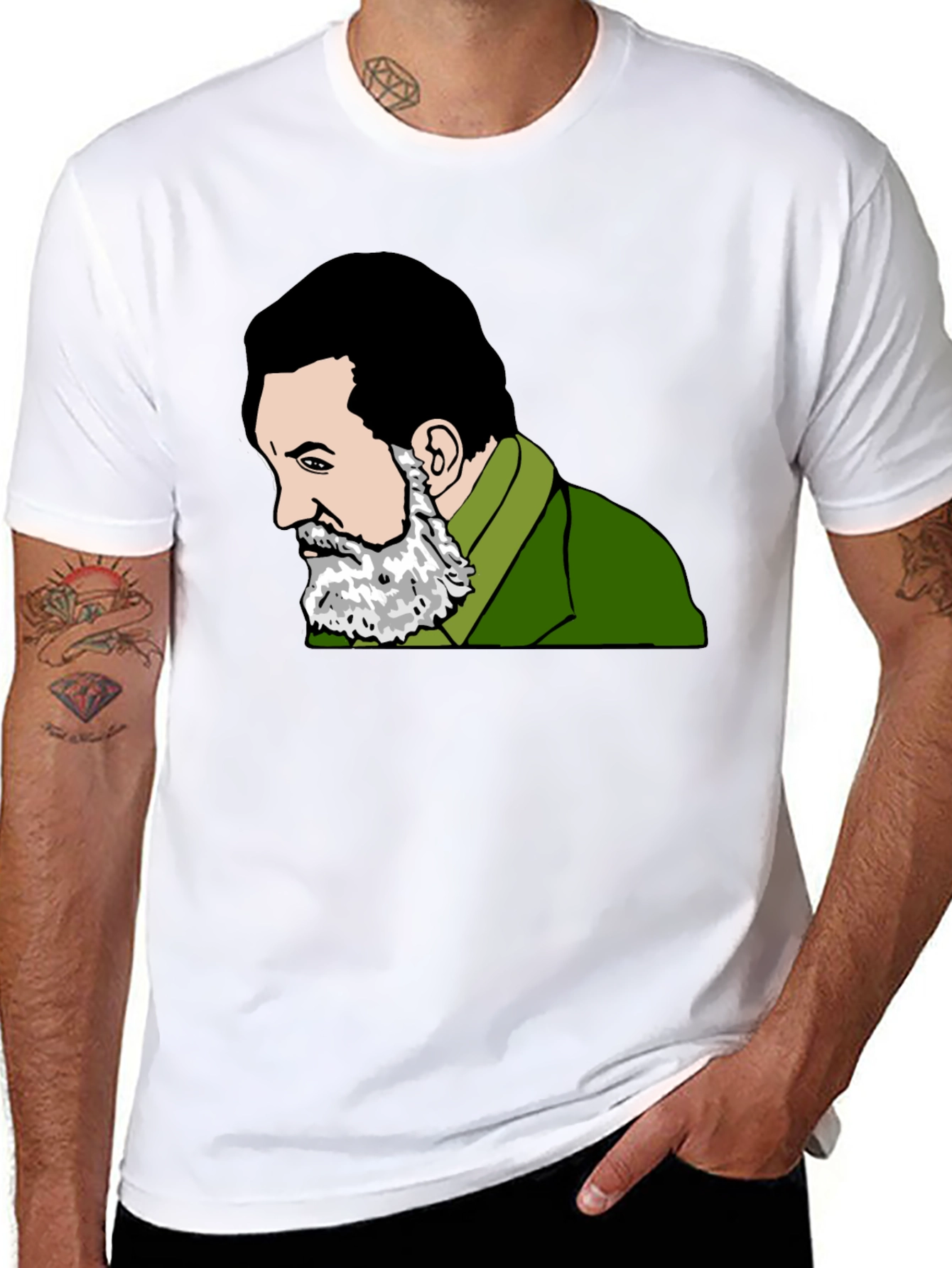 Theodor Herzl T-Shirt - Black Cotton Tee