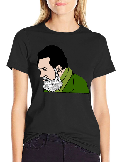 Theodor Herzl T-Shirt - Black Cotton Tee